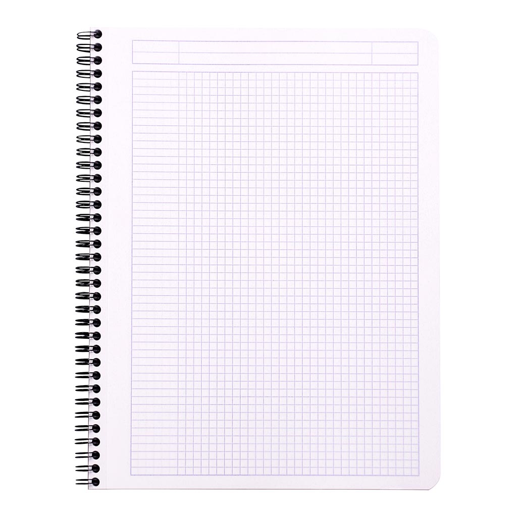 Rhodia Classic Notebook Spiral A4+ Grid Orange - Cafe Supply