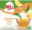 Bell Lemon & Ginger Green Tea Bags 50pk - Cafe Supply