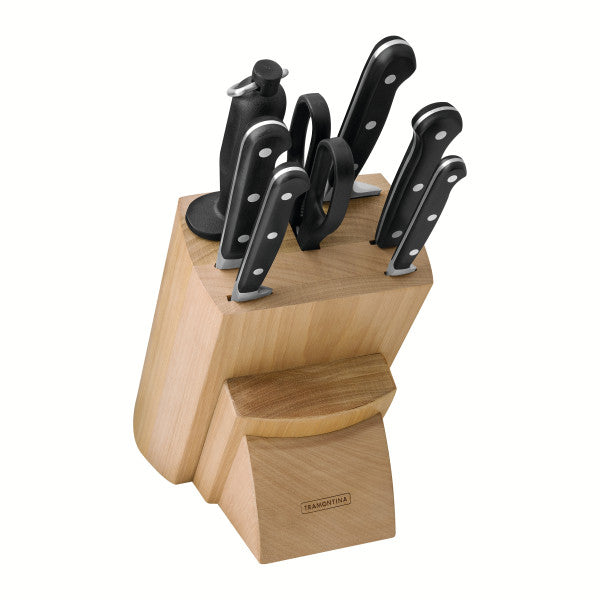 Tramontina Century Forged Knife Block 8 Piece Set - Cafe Supply