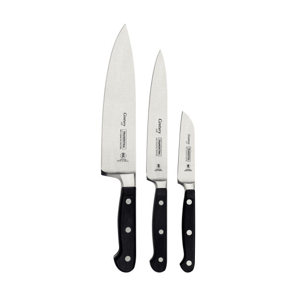 Tramontina Century Knife 3 Piece Set - Cafe Supply