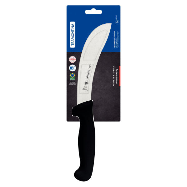 Tramontina Professional Master Black Bloodletting Knife 6", 15cm - Cafe Supply