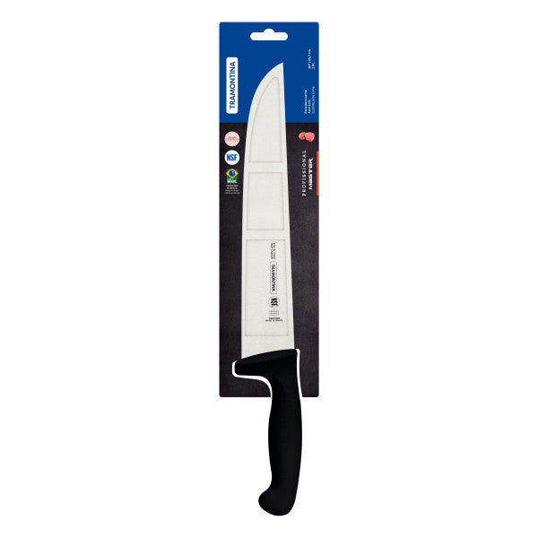Tramontina Professional Master Black Meat Knife 10", 25cm - Cafe Supply