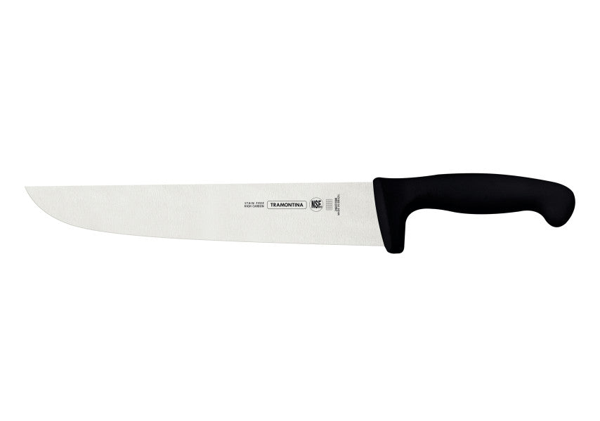 Tramontina Professional Master Black Meat Knife 10", 25cm - Cafe Supply