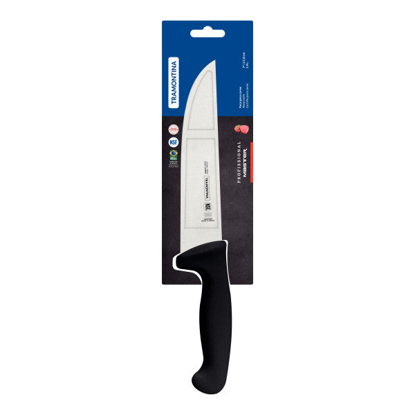 Tramontina Professional Master Black Meat Knife 7", 18cm - Cafe Supply