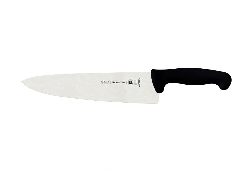 Tramontina Professional Master Black Cooks Knife 10", 25cm - Cafe Supply
