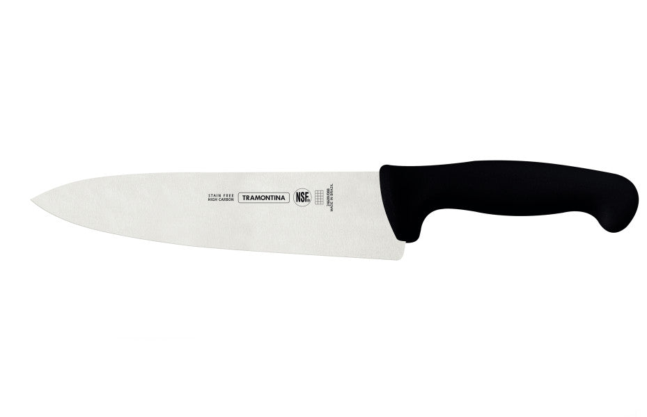 Tramontina Professional Master Black Cooks Knife 8", 20cm - Cafe Supply