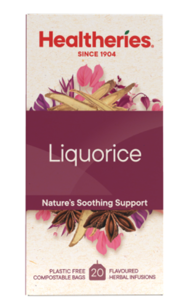 Healtheries Liquorice Tea Bags 20pk - Cafe Supply