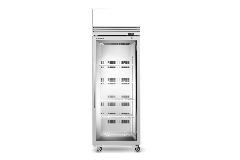Skope TMF650N-AC 1 Glass Door Display or Storage Freezer, Lit Sign - Cafe Supply