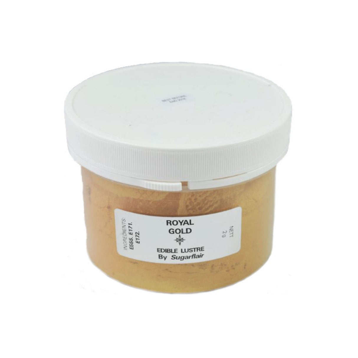 Sugarflair Edible Lustre Royal Gold powder 100g - Cafe Supply