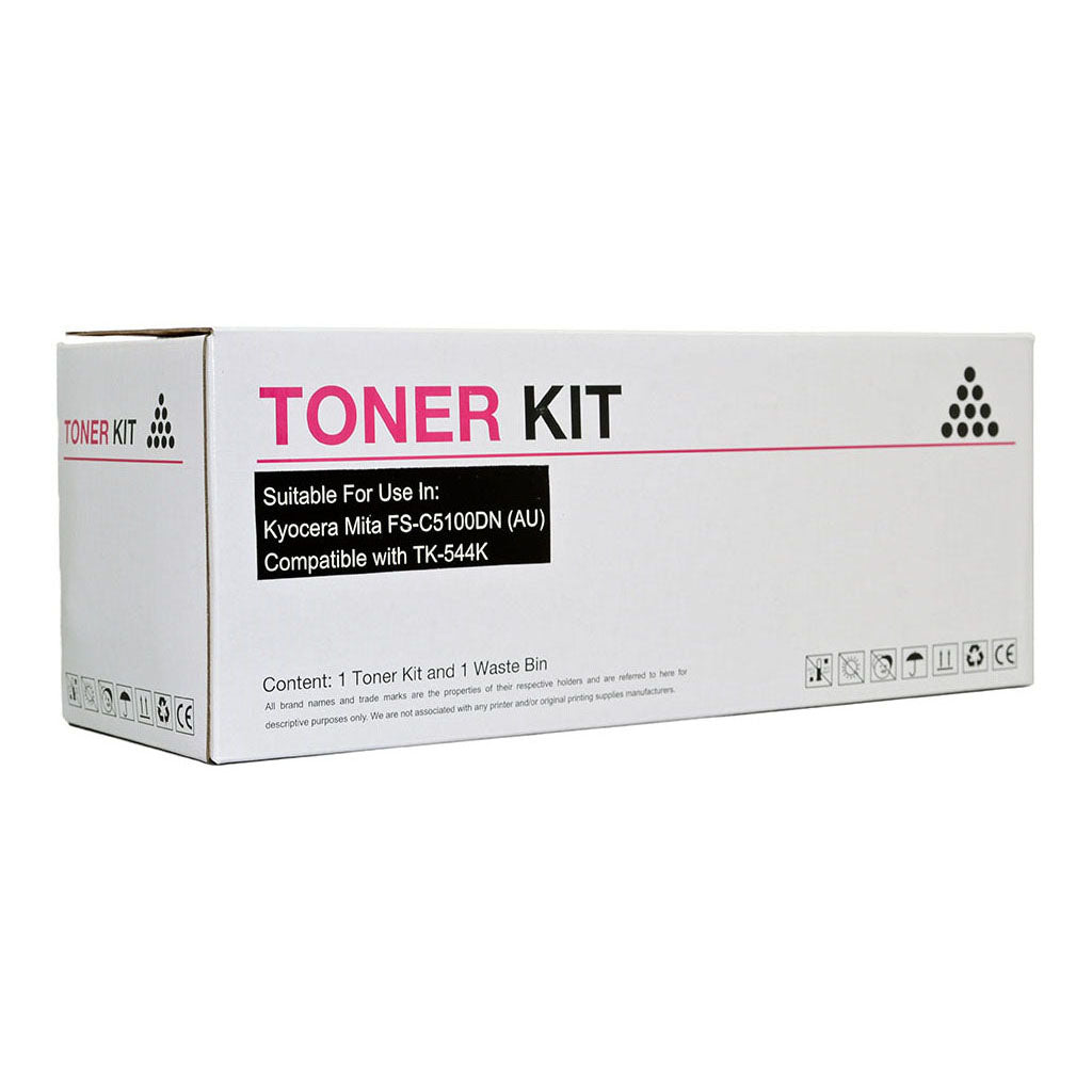 Icon Compatible Kyocera TK544 Black Toner Cartridge - Cafe Supply