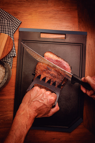 Tramontina Churrasco Black Barbecue Cutting Board 43x40cm - Cafe Supply