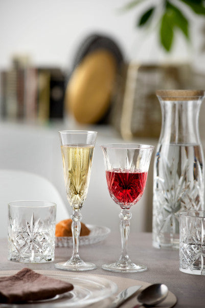 RCR Melodia Flute Glass 160ml - Set 6 - Cafe Supply