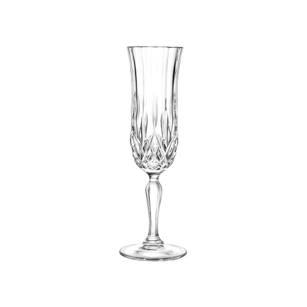 RCR Opera Flute Glass 130ml - Set 6 - Cafe Supply