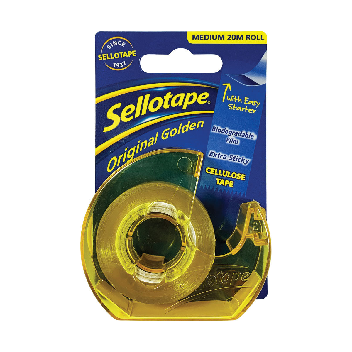 Sellotape 3263 Cellulose Tape On Dispenser 18mmx20m - Cafe Supply