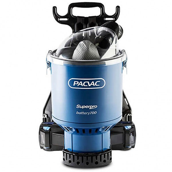 PacVac Superpro Battery Back Pack Vacuum - Cafe Supply
