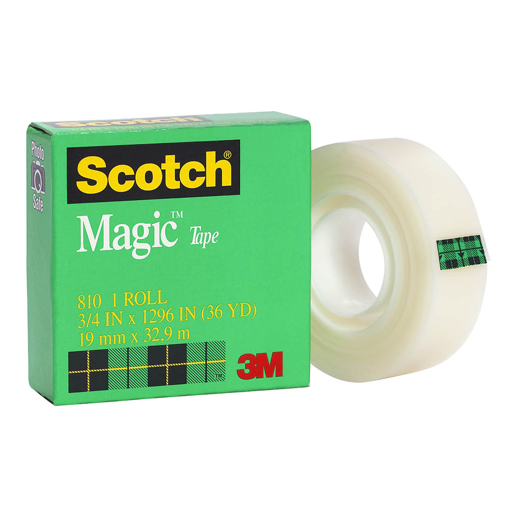Scotch Magic Tape 810 19mmx33m - Cafe Supply