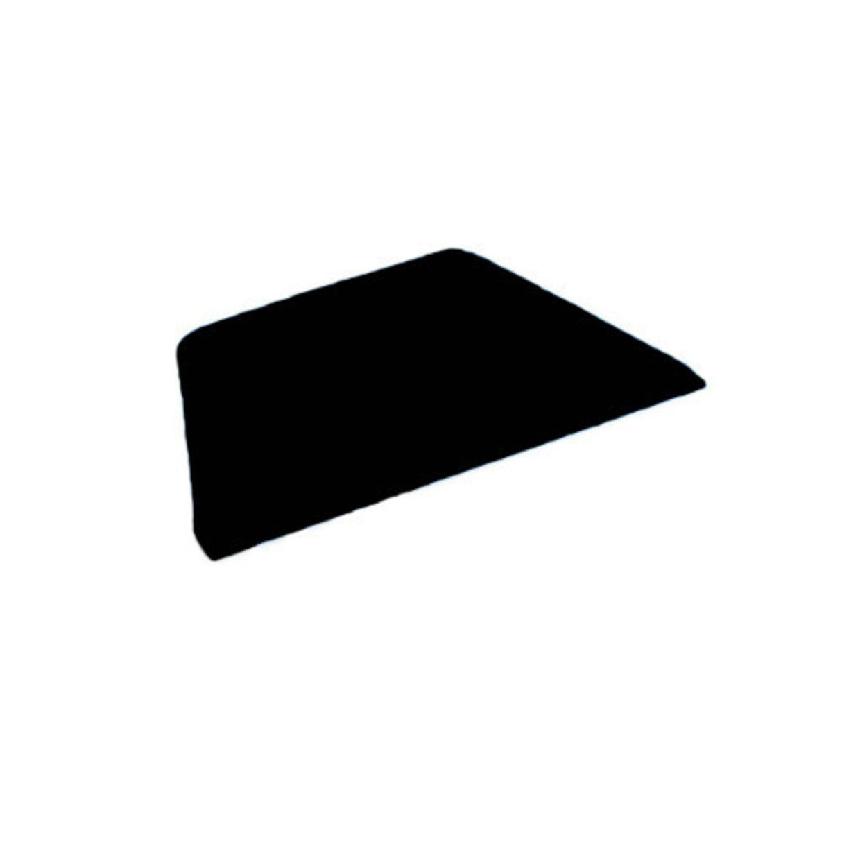 Scraper (black) 216 x 128mm (Heat resistant to 125 deg C, injected with metal thread) - Cafe Supply