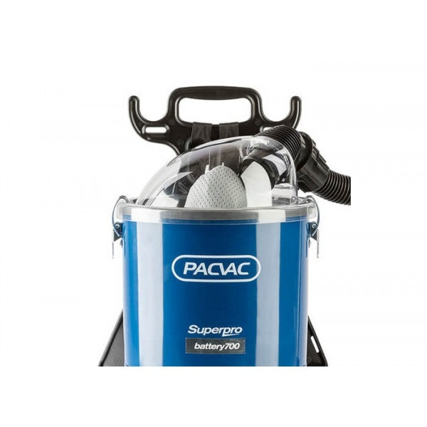 PacVac Superpro Battery Back Pack Vacuum - Cafe Supply