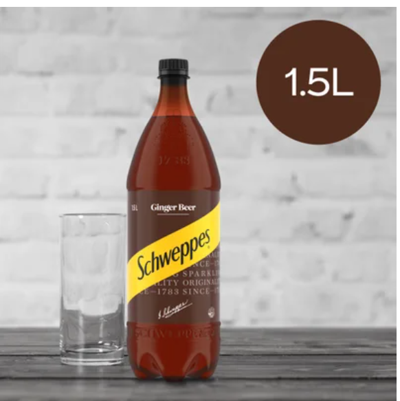 Schweppes Ginger Beer 1.5l - Cafe Supply