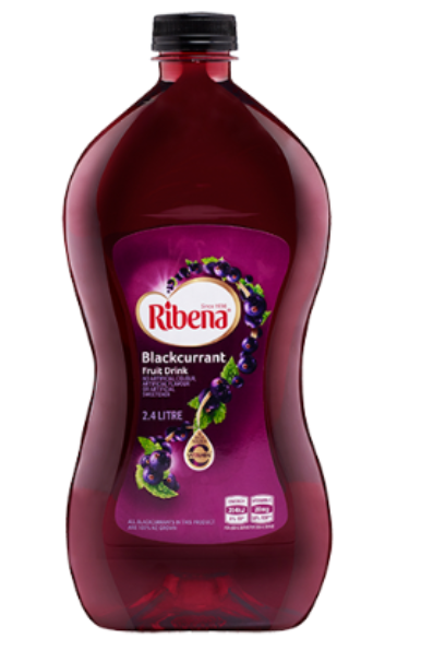 Ribena Blackcurrant Fruit Drink 2.4l - Cafe Supply