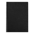 Age Bag Spiral Notebook A4 Lined Black - Cafe Supply