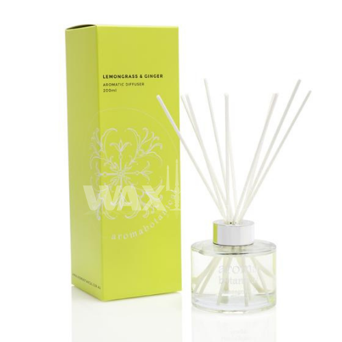 200ml Reed Diffuser- Lemongrass & Ginger - Cafe Supply