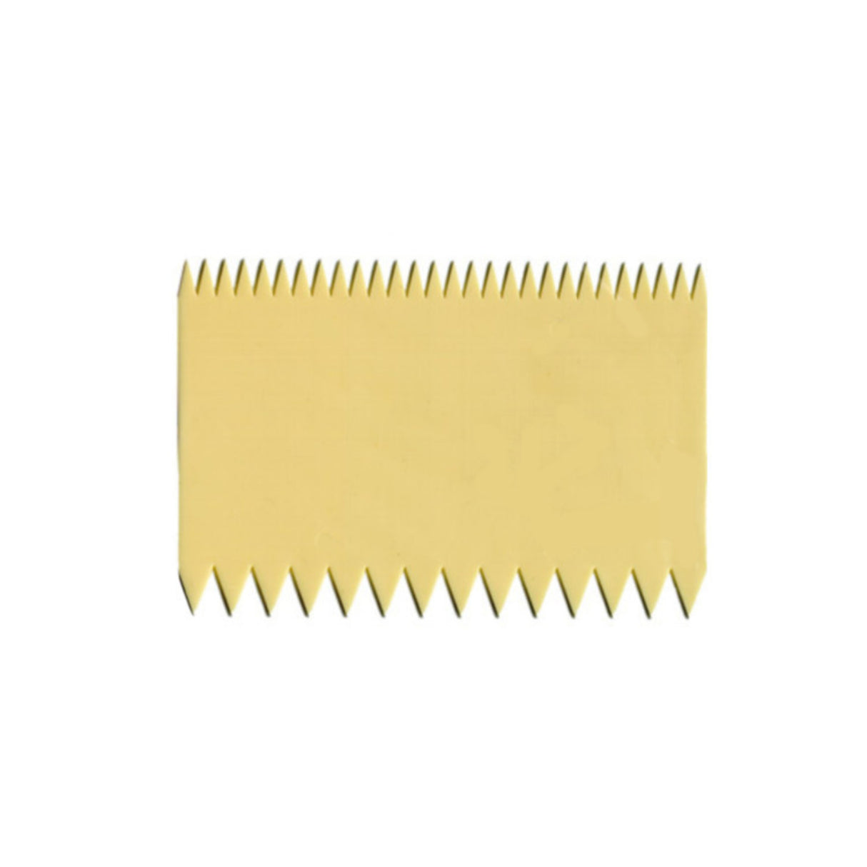 Plastic Decorating Comb (Double Sided) 110mm - Cafe Supply