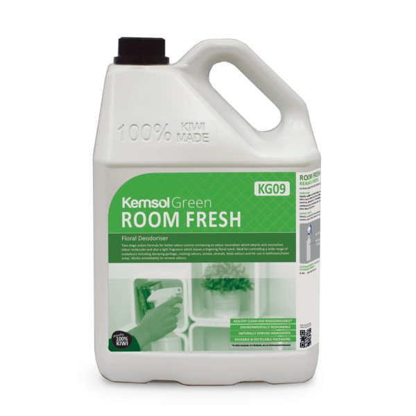 Kemsol Roomfresh Green Deodoriser 5L - Cafe Supply