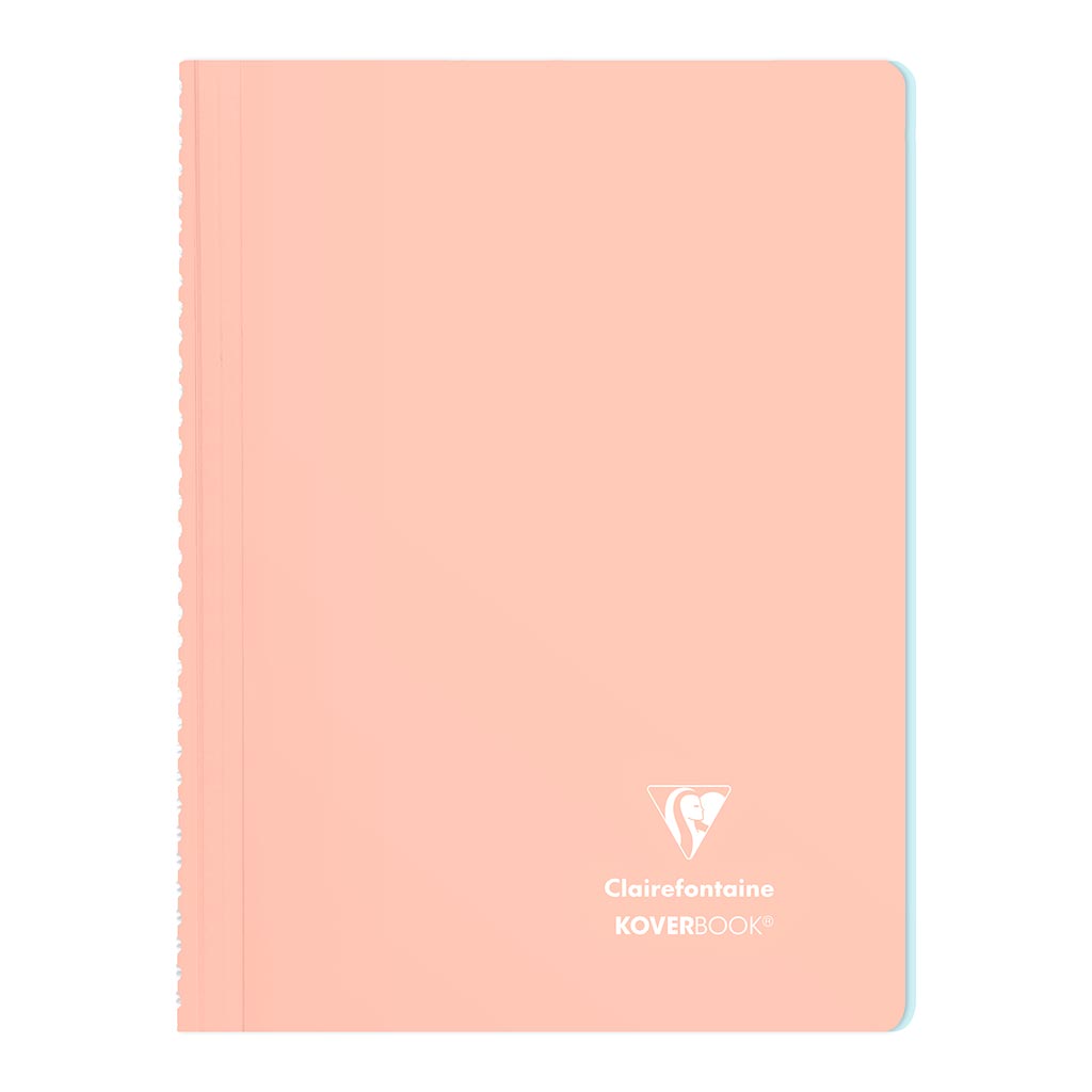 Koverbook Spiral Blush A4 Lined Coral - Cafe Supply