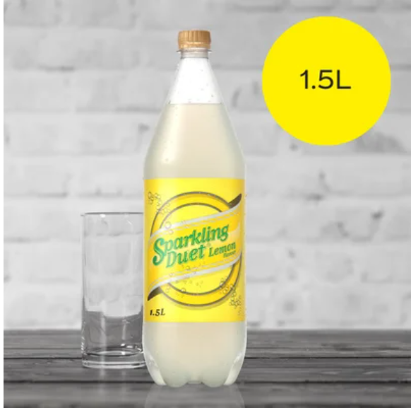 Schweppes Sparkling Duet Lemon 1.5l - Cafe Supply