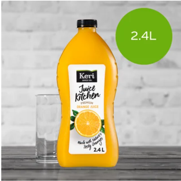 Keri Juice Kitchen Premium Orange Juice 2.4l - Cafe Supply