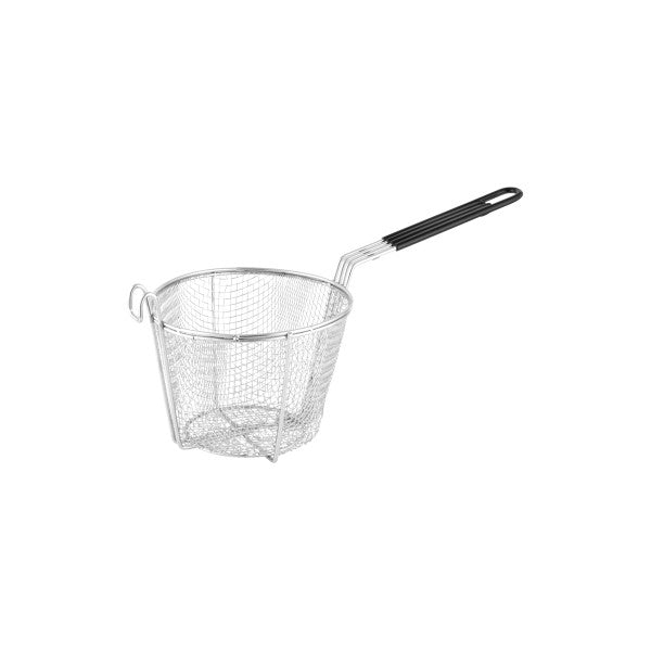 Chef Inox Fry Basket Round 200x410mm - Cafe Supply