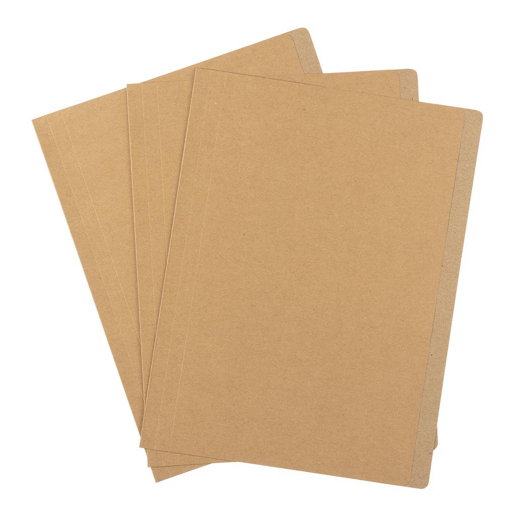 Icon Manilla File Folders A4 Kraft, Pack of 50 - Cafe Supply