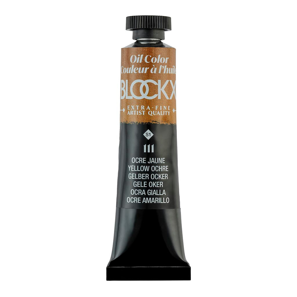 BLOCKX Oil Tube 20ml S1 111 Yellow Ochre - Cafe Supply