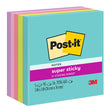 Post-it Super Sticky Notes 654-5SSMIA 76x76mm Supernova (Miami), Pack of 5 - Cafe Supply