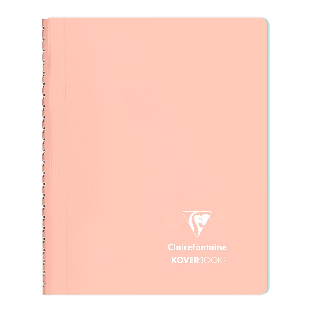 Koverbook Spiral Blush A5 Lined Coral - Cafe Supply