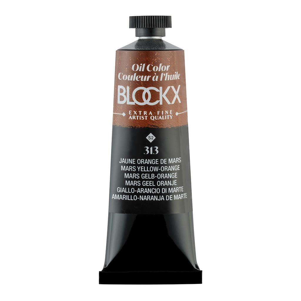 BLOCKX Oil Tube 35ml S2 313 Mars Yellow Orange - Cafe Supply