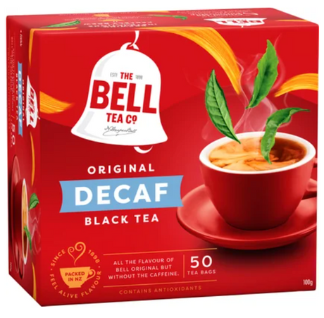 Bell Original Decaf Black Tea Bags 50pk - Cafe Supply