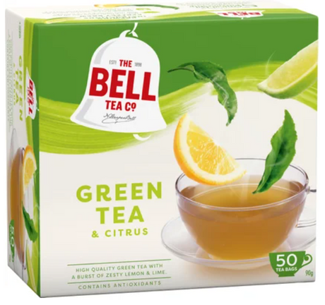 Bell Citrus Green Tea Bags 50pk - Cafe Supply