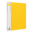 Icon Display Book A4 with Insert Spine 20 Pocket Yellow - Cafe Supply