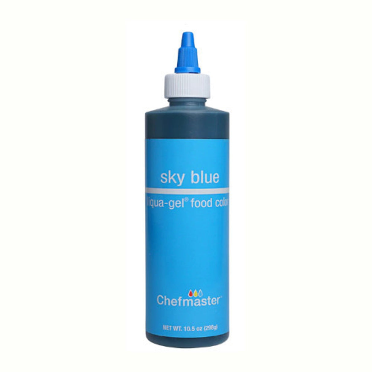 Chefmaster Liquid Colour Sky Blue 10.5oz - Cafe Supply