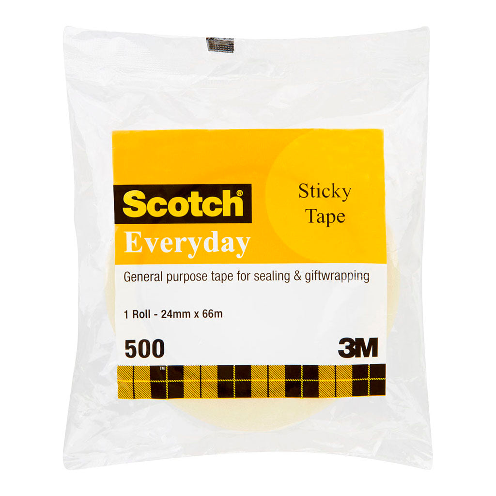Scotch Everyday Tape 500 24mm x 66m - Cafe Supply