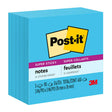 Post-it Super Sticky Notes 654-5SSBE 76x76mm Electric Blue, Pack of 5 - Cafe Supply