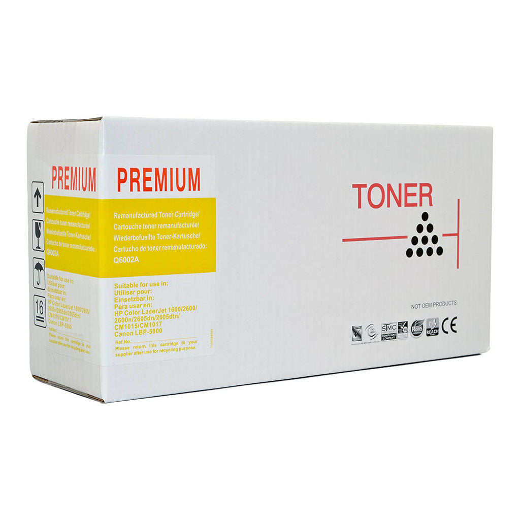 Icon Remanufactured HP Q6002A Canon CART307 Yellow Toner Cartridge - Cafe Supply