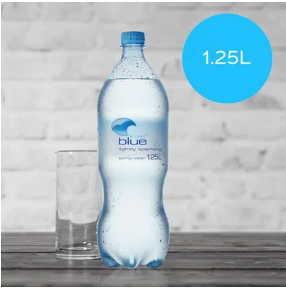 Kiwi Blue Lightly Sparkling Spring Water 4pk - Cafe Supply