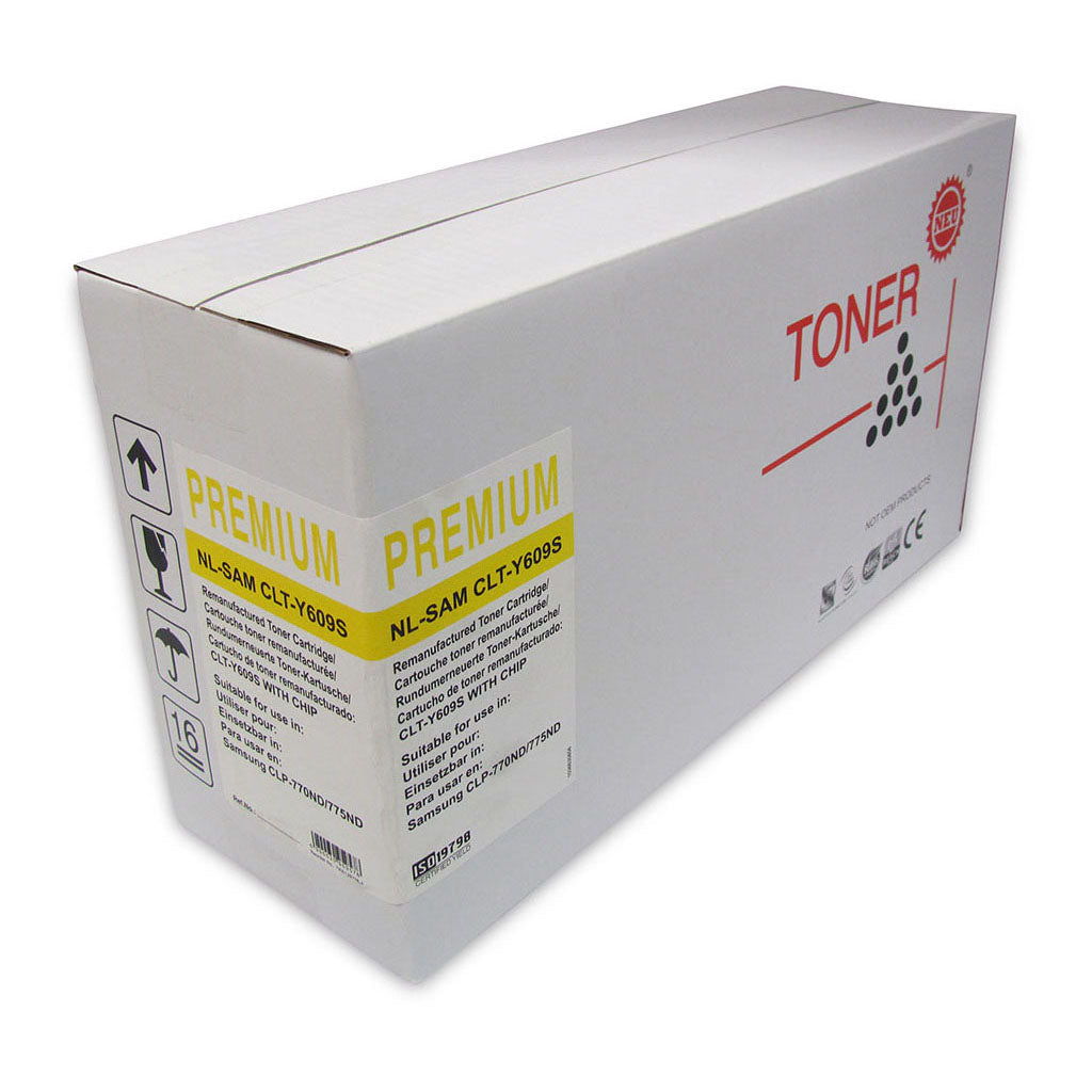 Icon Compatible Samsung CLT-Y609S Yellow Toner Cartridge - Cafe Supply