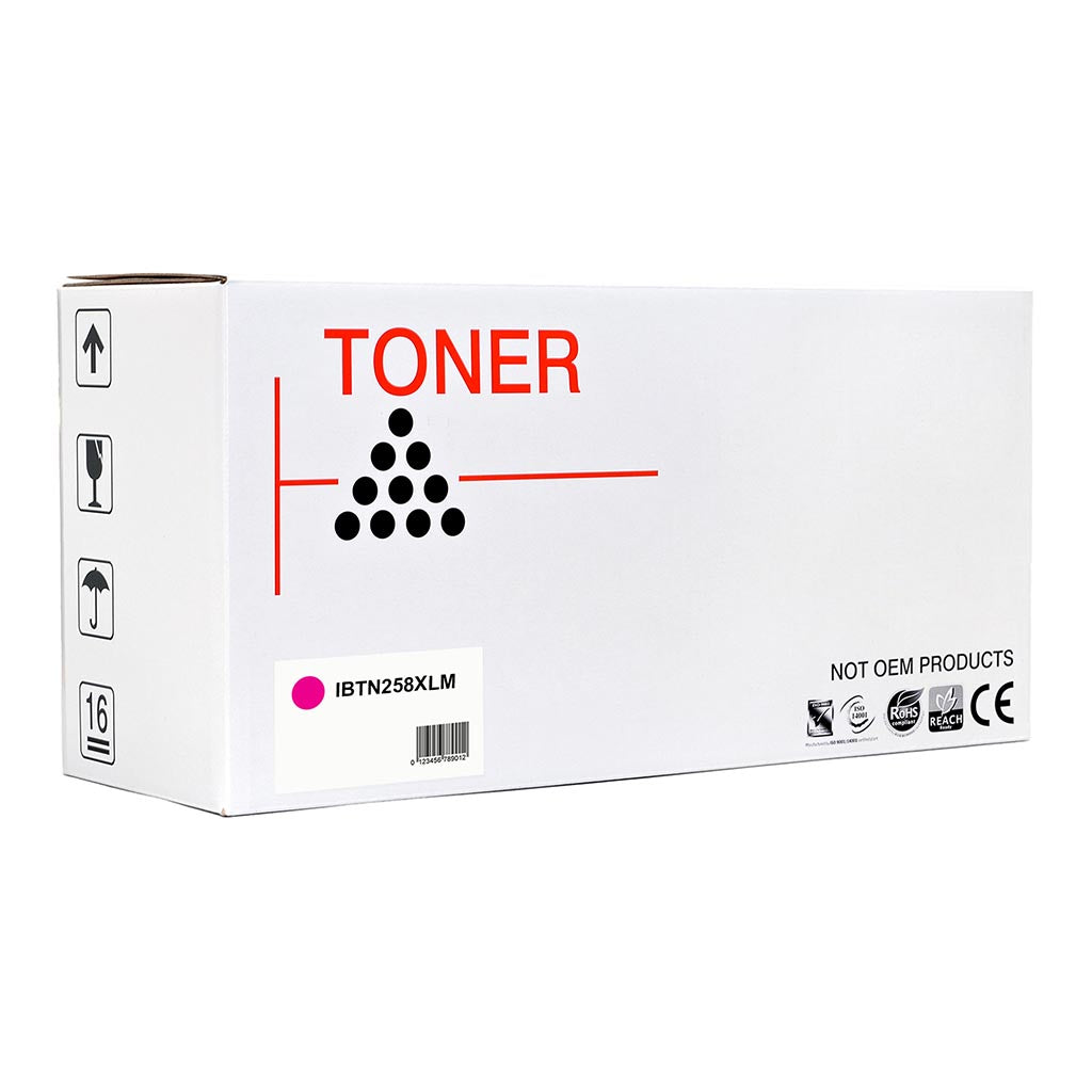 Icon Compatible Brother TN258XL Magenta Toner Cartridge - Cafe Supply