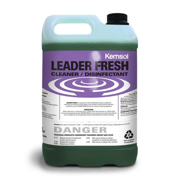 Kemsol Leader Fresh Disinfectant 5L - Cafe Supply
