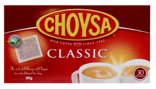 Choysa Classic Tea Bags 30pk - Cafe Supply