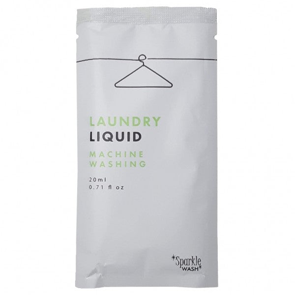 Sparkle Laundry Liquid Sachet 20ml (600) - Cafe Supply